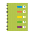 Colorful Spiral Bound Notebook