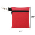 Zipper Golf Tee Ball Pouch
