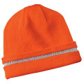 CornerStone® High Visibility Beanie With Reflective Stripe