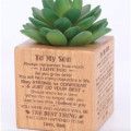 Wooden Flower Pot 