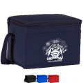 Premium Insulated 6 Pack Cooler Bag w/ Pocket 8.5"x 6.2"x 6"