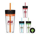 16 oz. Tumbler with Straw