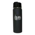 Halcyon® 20 oz. Sport Bottle w/ Push Button Lid, Laser Engr