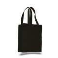 12 Oz. Cotton Canvas Gusset Shopping Tote Bag