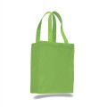 12 Oz. Cotton Canvas Gusset Shopping Tote Bag