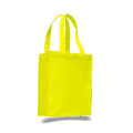 12 Oz. Cotton Canvas Gusset Shopping Tote Bag