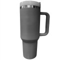 40 oz Vacuum Insulated Tumbler Copper Lined w/ Lid & Handle