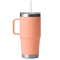 25 oz YETI® Rambler Stainless Steel Insulated Straw Tumbler