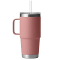 25 oz YETI® Rambler Stainless Steel Insulated Straw Tumbler