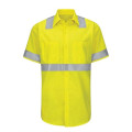 Red Kap Men's Tall Enhanced & Hi-Visibility Work Shirt