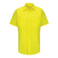 Red Kap Men's Tall Enhanced & Hi-Visibility Work Shirt