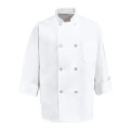 Chef Designs Eight Pearl Button Chef Coat - Tall Sizes