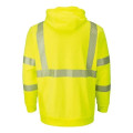 Bulwark Men's Tall Hi-Visibility Hooded Sweatshirt