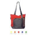 The Go Getter Two-tone Tote Bags