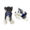 8" Mush Husky with bandana and one color imprint