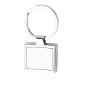 Square Frame Metal Keychains