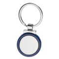 Color Accent Metal Keychains