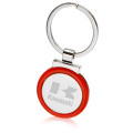 Color Accent Metal Keychains