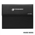 Hugo Boss® Pinstripe A4 Folder