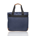 Lyon Two-Tone Polyester Messenger Bags