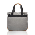 Lyon Two-Tone Polyester Messenger Bags