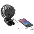 Zephyr Clip Fan with Power Bank, Light & Remote Control