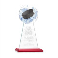 Edenwood Hockey VividPrint/Etch Award - Red