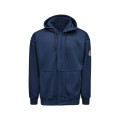 Bulwark Men's Full-Zip Fleece Hooded Sweatshirt