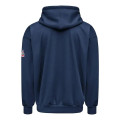 Bulwark Men's Full-Zip Fleece Hooded Sweatshirt