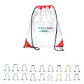 PVC Clear Drawstring Bag