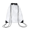 PVC Clear Drawstring Bag