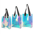 PVC Transparent Plastic Tote Bag