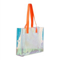 PVC Transparent Plastic Tote Bag