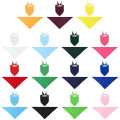 Polyeser Triangle Washable Solid Pet Bandana