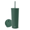24 oz Simple Modern® Stainless Steel Insulated Straw Tumbler