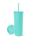 24 oz Simple Modern® Stainless Steel Insulated Straw Tumbler