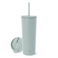 24 oz Simple Modern® Stainless Steel Insulated Straw Tumbler