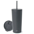 16 oz Simple Modern® Stainless Steel Insulated Straw Tumbler