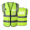 MOQ 50 Pcs Safety Vest w Reflective Strips