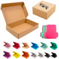 Kraft Paper Colorful Airplane Box