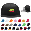 Adjustable Snap Closure Makes Flat Bill Hat