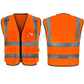 Mesh Safety Vest WIth Hig Visibility Band