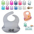 Unisex Waterproof Silicone Baby Bibs
