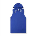 100% Polyester Comfortable Sleeveless Hooded Sweatshirt