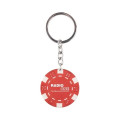 Poker Chip Keychain