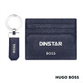 Hugo Boss® Classic Grained Key Ring & Card Holder Set