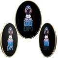 Oval Lapel Pins (Express)