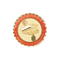 Zinc 1 1/2" Challenge Coin Gold Plating