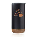 16 oz. Cork Bottom Travel Tumbler