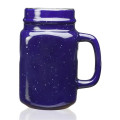 16 oz. Savannah Ceramic Personalized Mason Jar